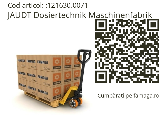   JAUDT Dosiertechnik Maschinenfabrik 121630.0071