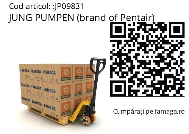   JUNG PUMPEN (brand of Pentair) JP09831