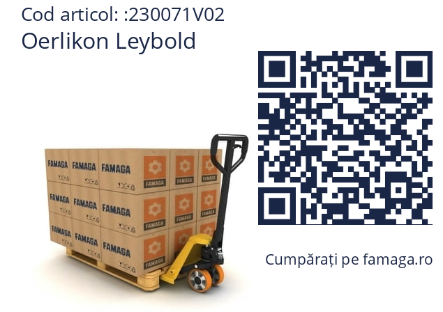   Oerlikon Leybold 230071V02