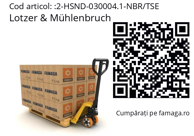   Lotzer & Mühlenbruch 2-HSND-030004.1-NBR/TSE