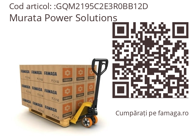   Murata Power Solutions GQM2195C2E3R0BB12D