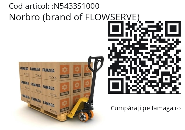   Norbro (brand of FLOWSERVE) N5433S1000