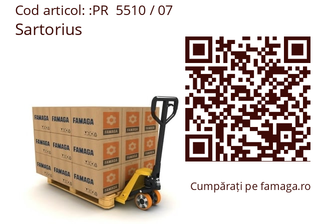   Sartorius PR  5510 / 07