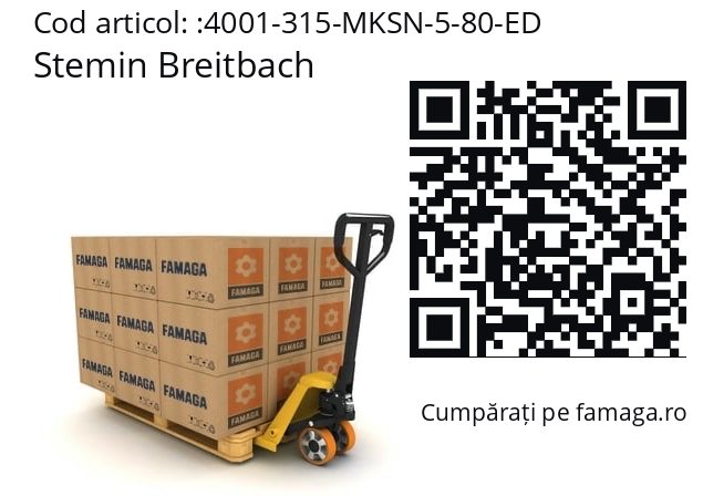   Stemin Breitbach 4001-315-MKSN-5-80-ED