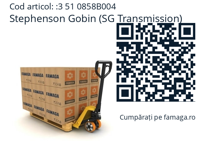   Stephenson Gobin (SG Transmission) 3 51 0858B004