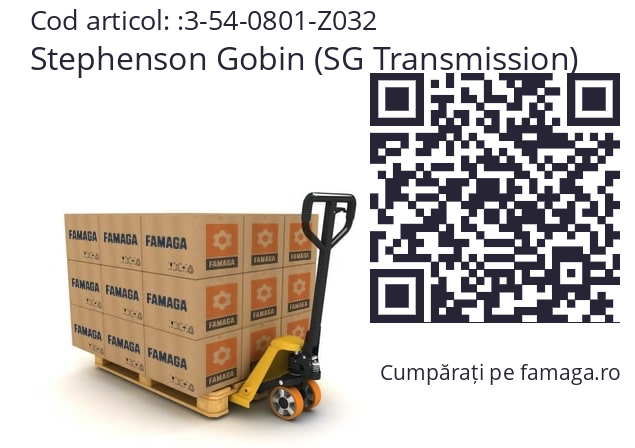   Stephenson Gobin (SG Transmission) 3-54-0801-Z032