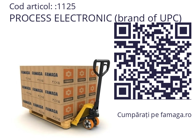   PROCESS ELECTRONIC (brand of UPC) 1125
