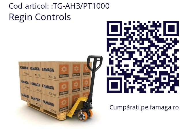   Regin Controls TG-AH3/PT1000