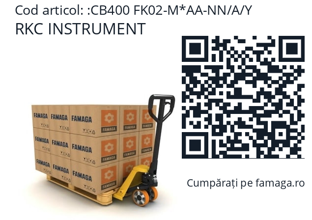   RKC INSTRUMENT CB400 FK02-M*AA-NN/A/Y
